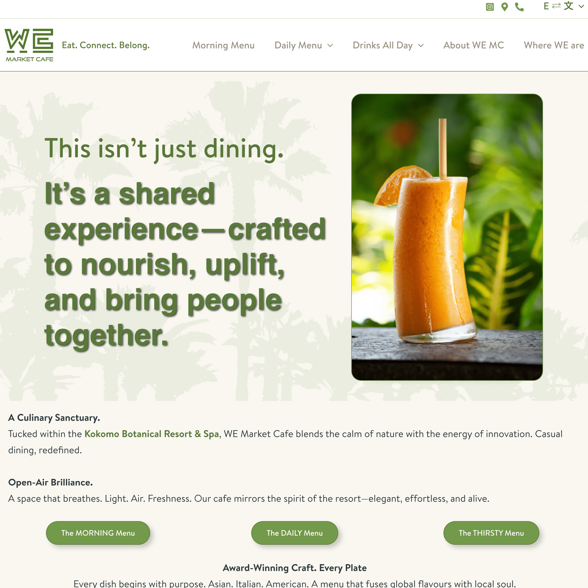 The WE Market Cafe