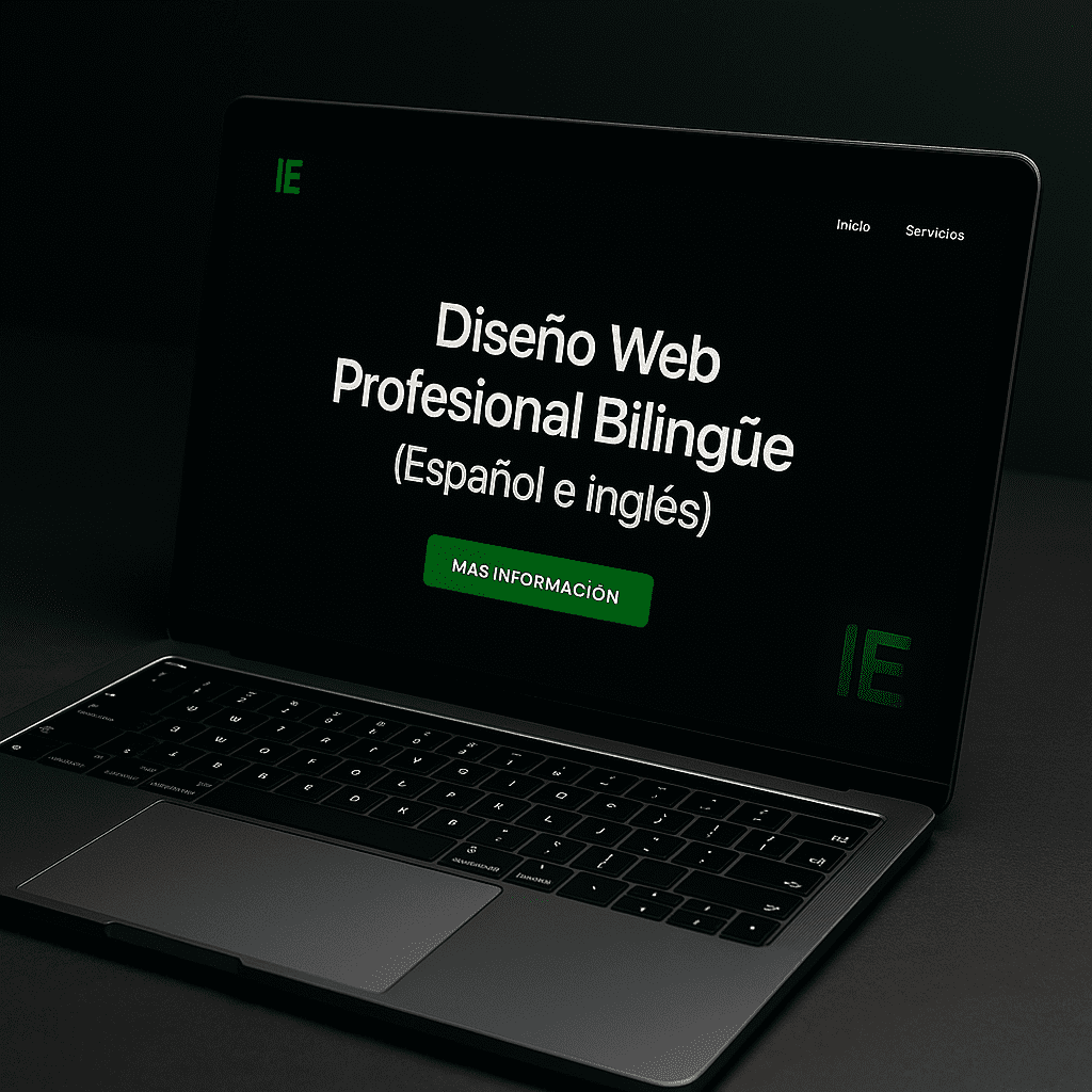 Diseño web profesional y bilingüe que vende. Diseño web profesional y bilingüe que vende.